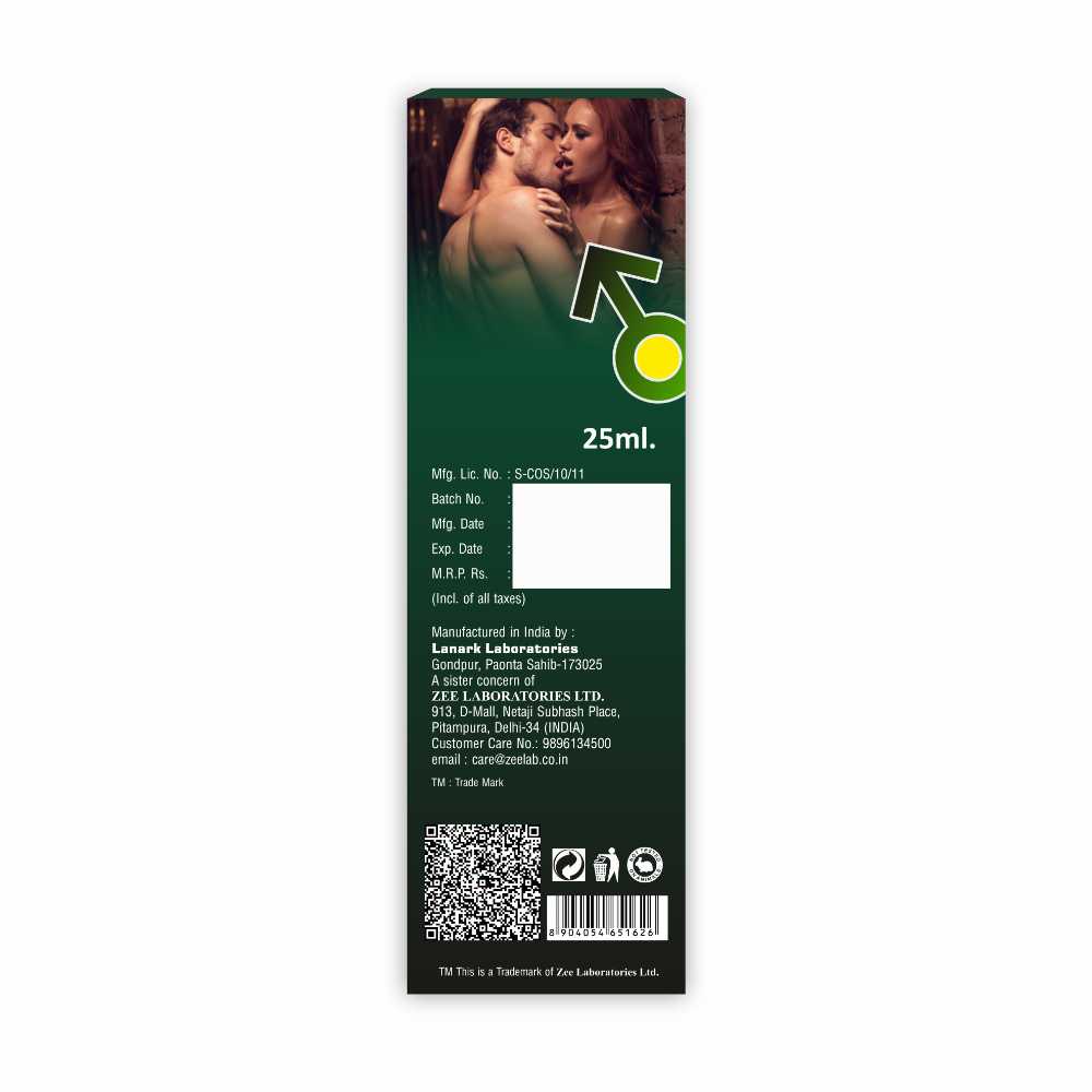 Pack of 2 Da' ZEAGRA Power Massage Oil